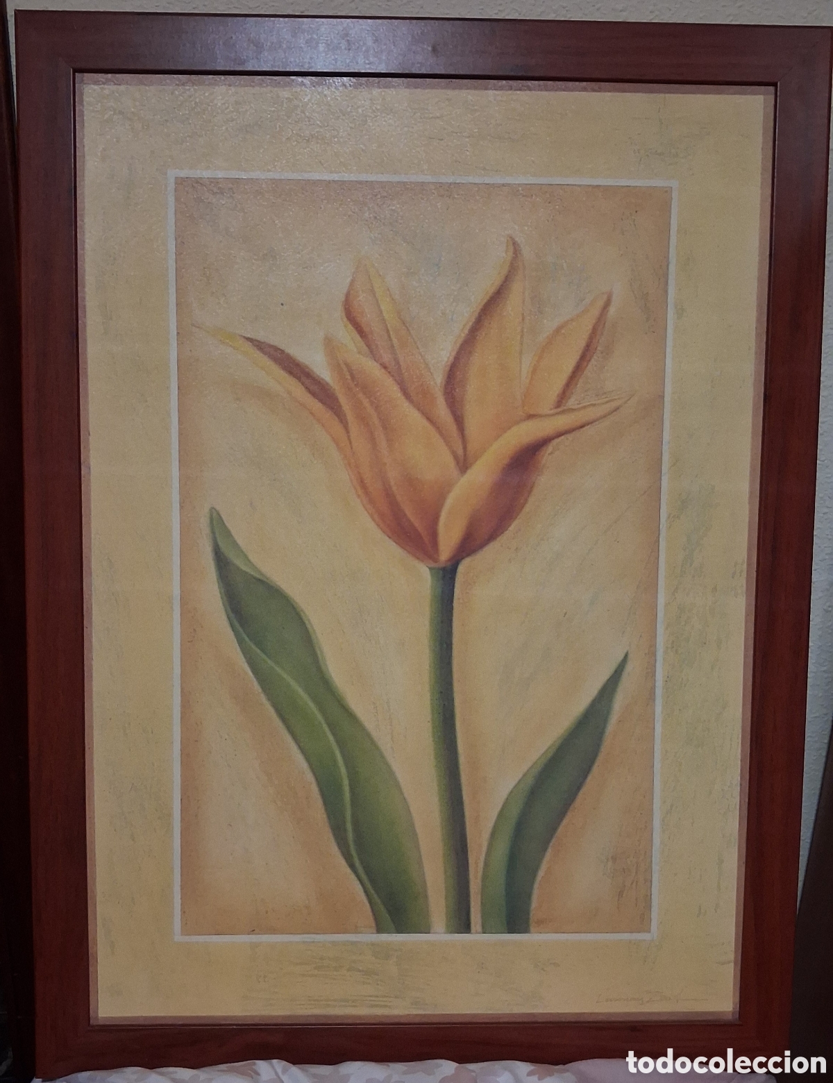 Vintage: Cuadro Decorativo de una flor - Foto 1