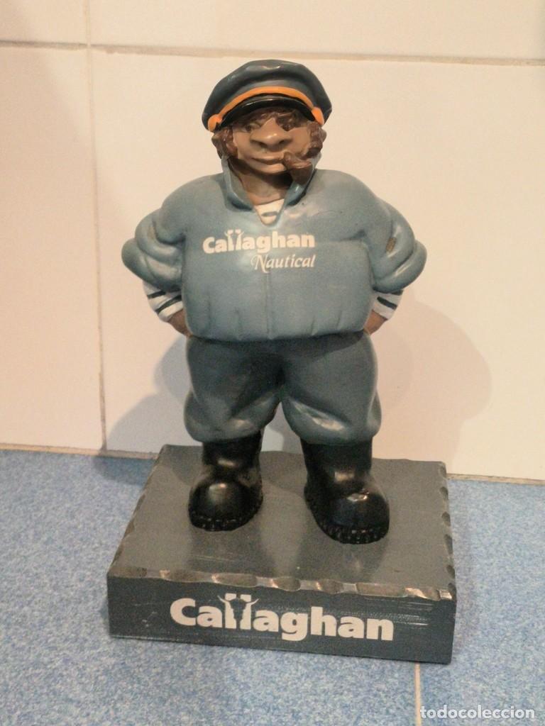 Vintage: FIGURA VINILO RESINA MARINERO VINTAGE CALLAGHAN NAUTICAL PROPAGANDA RECLAMO TIENDA