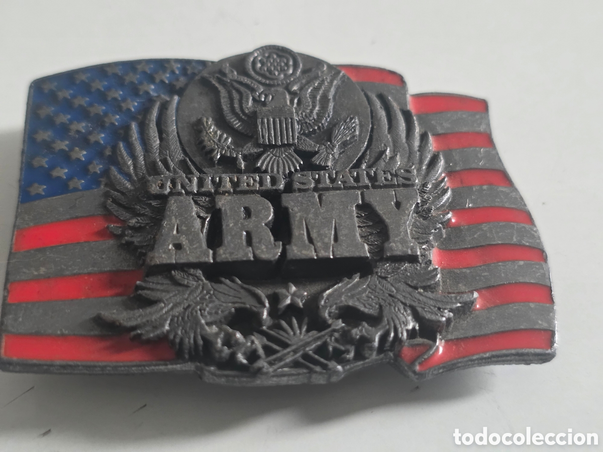 Vintage: hebilla united states army siskiyou b-92 usa 1991