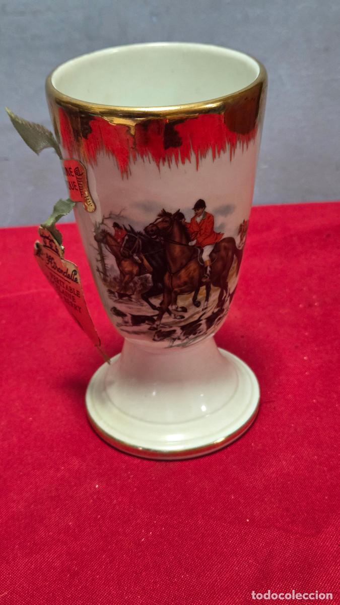 Vintage: copa de ceramica firmada