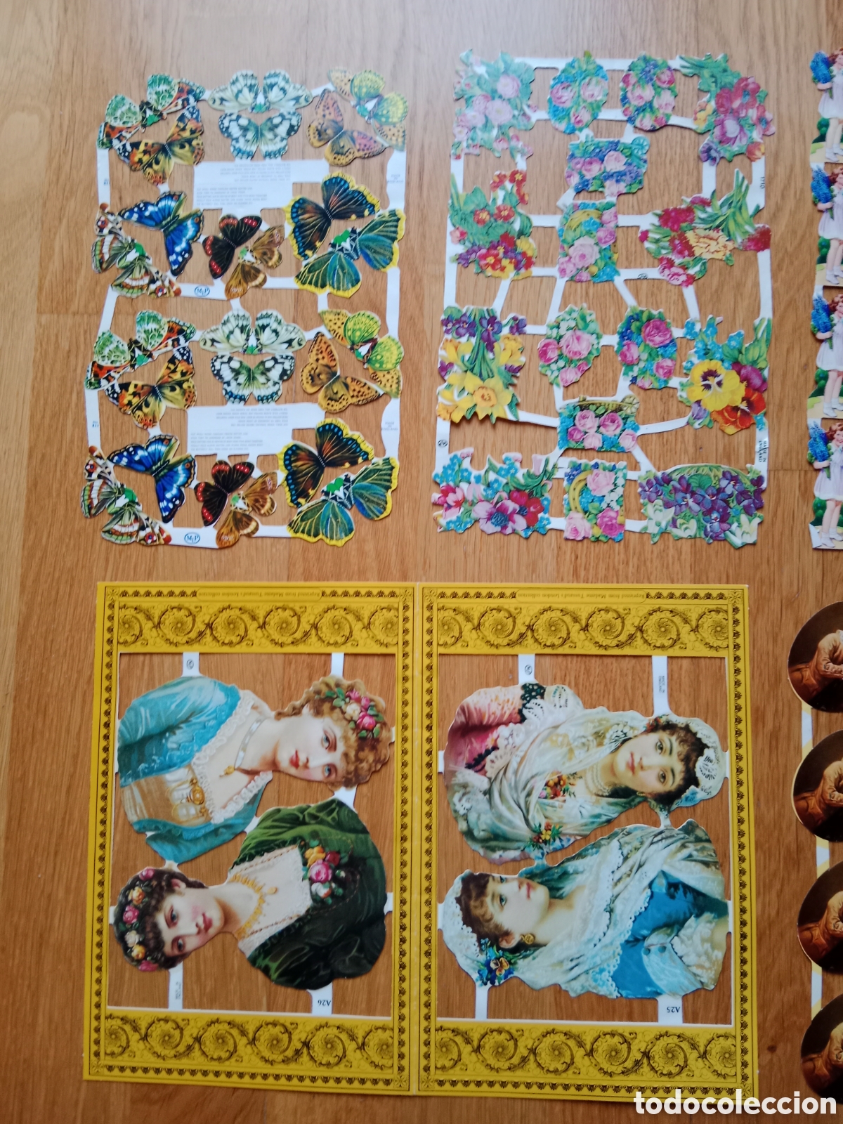 Vintage: Cromos troquelados ingleses - Foto 2