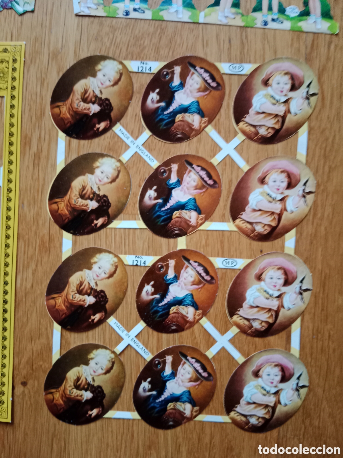 Vintage: Cromos troquelados ingleses - Foto 5