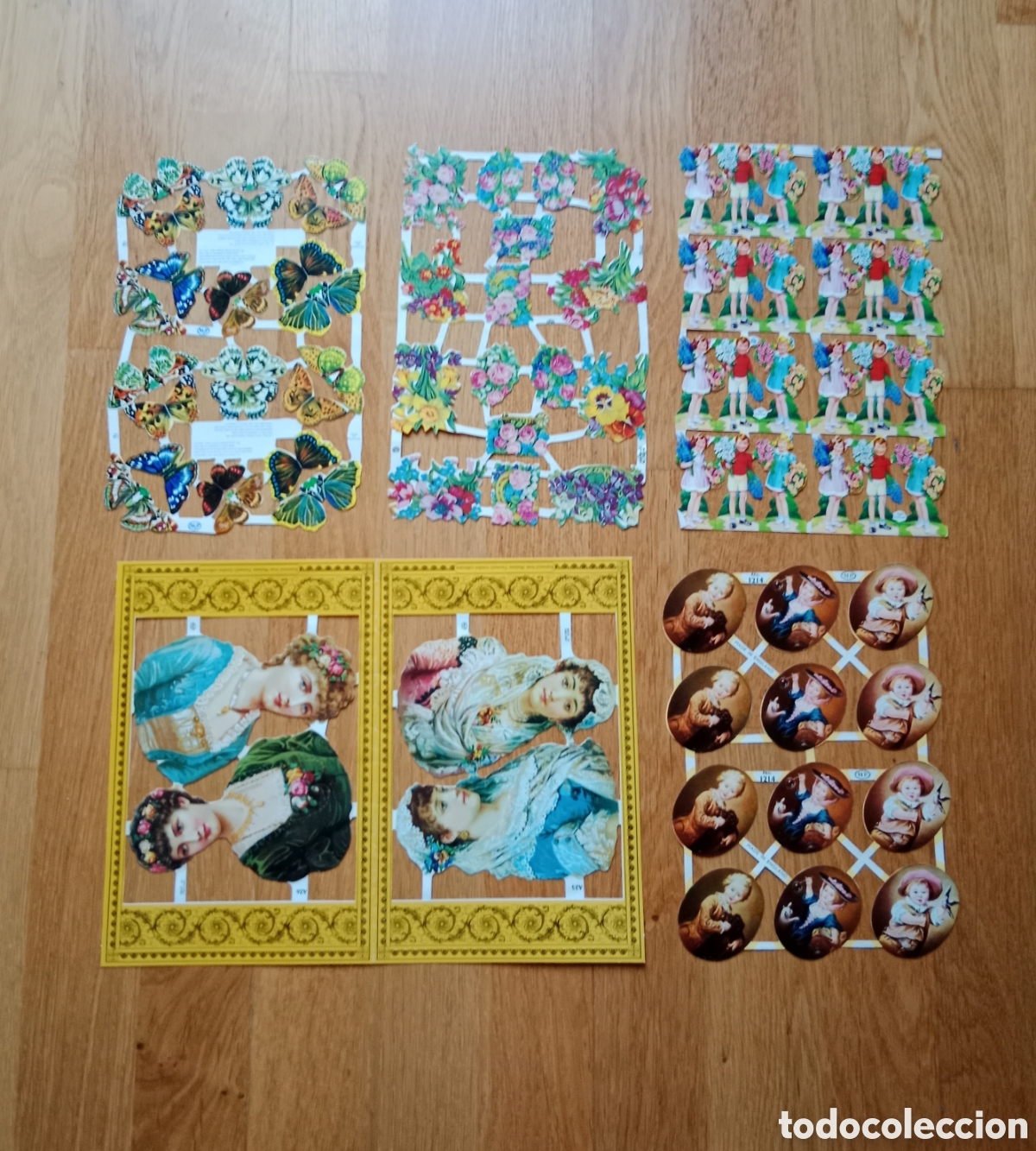 Vintage: Cromos troquelados ingleses - Foto 1