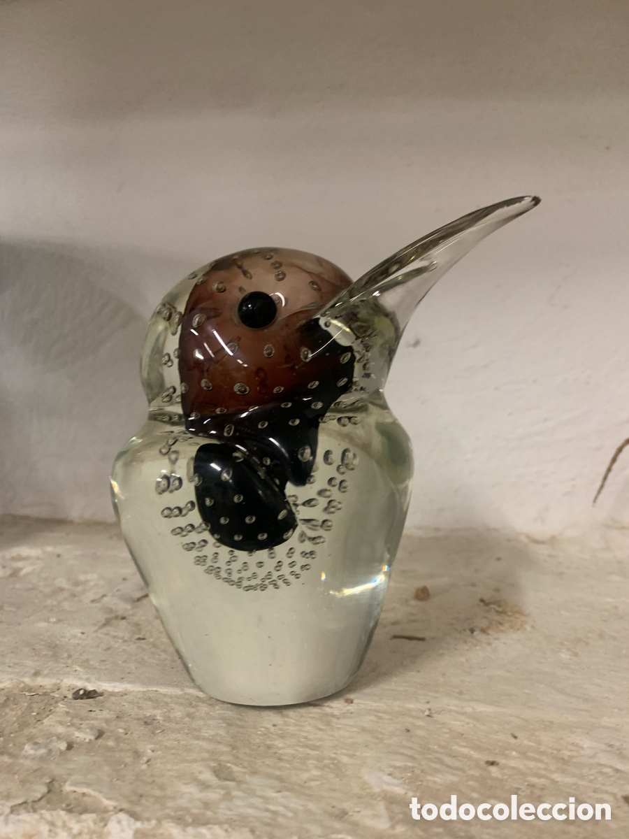 Vintage: Murano ping&uuml;ino nada roto - Foto 3