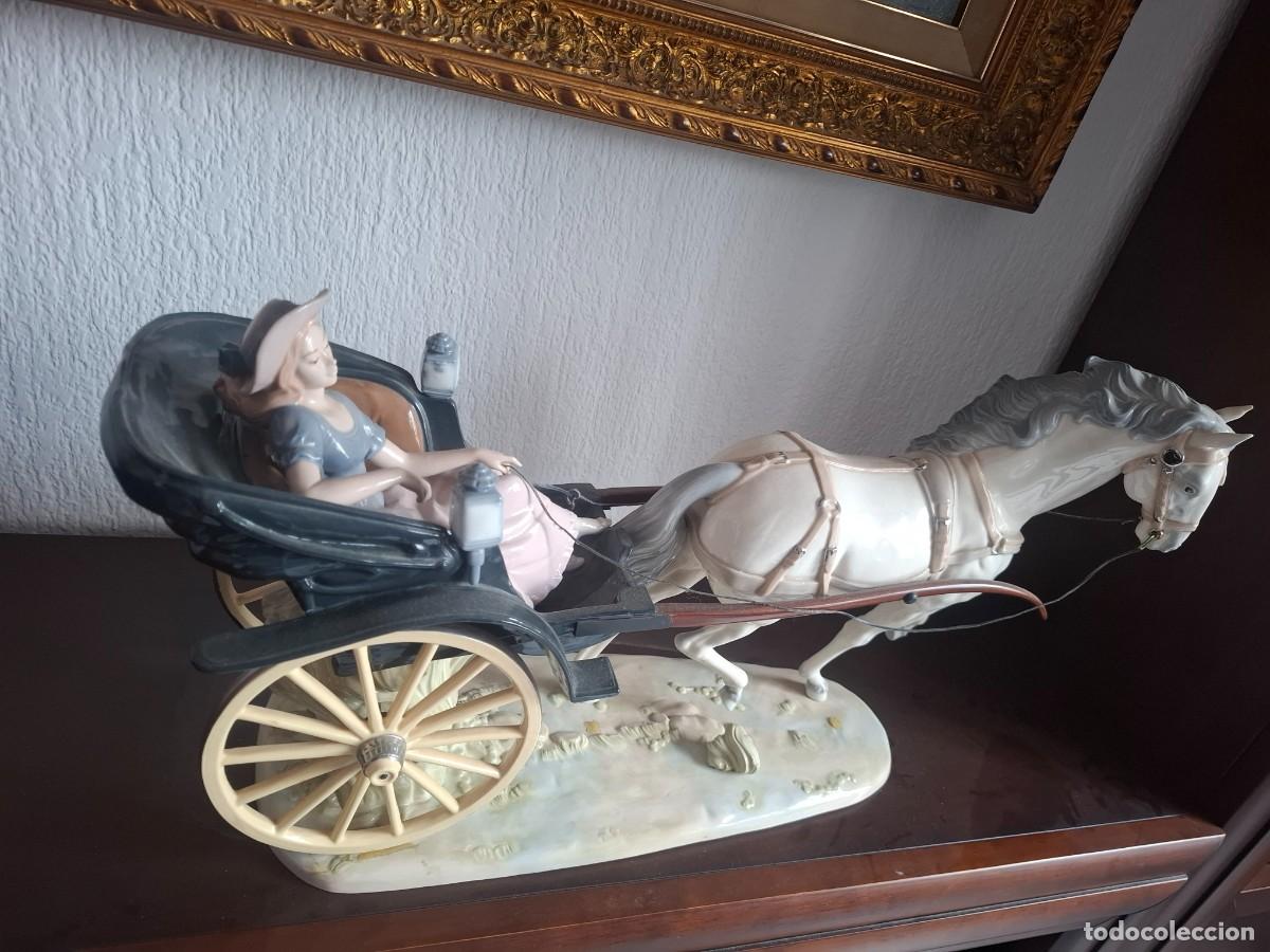 Vintage: Figura de Porcelana Nadal - Carruaje