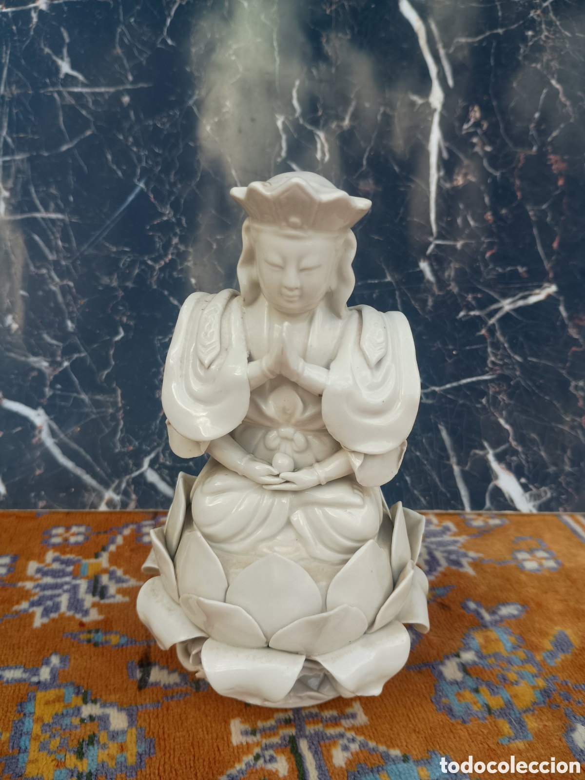 Vintage: Buda porcelana blanca - Foto 1