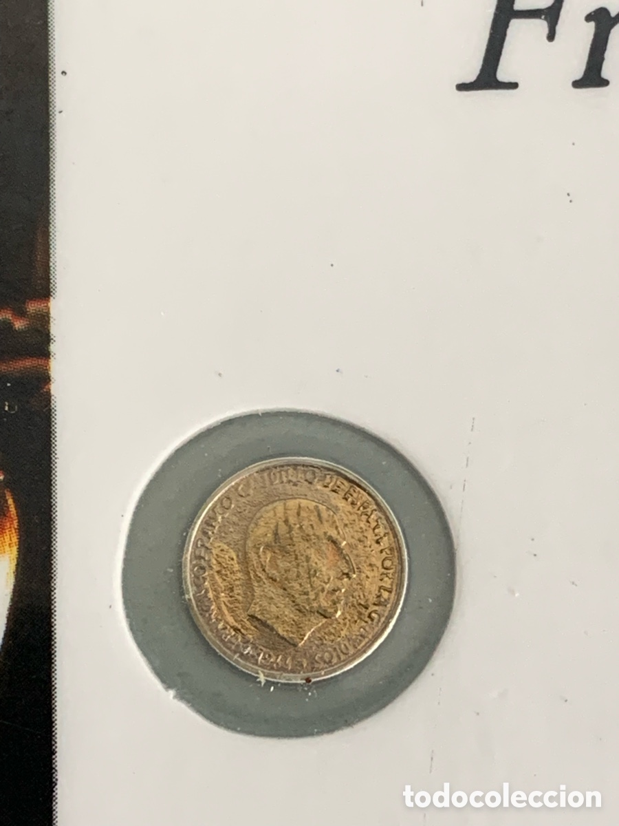 Vintage: Moneda de franco plastificada - Foto 3