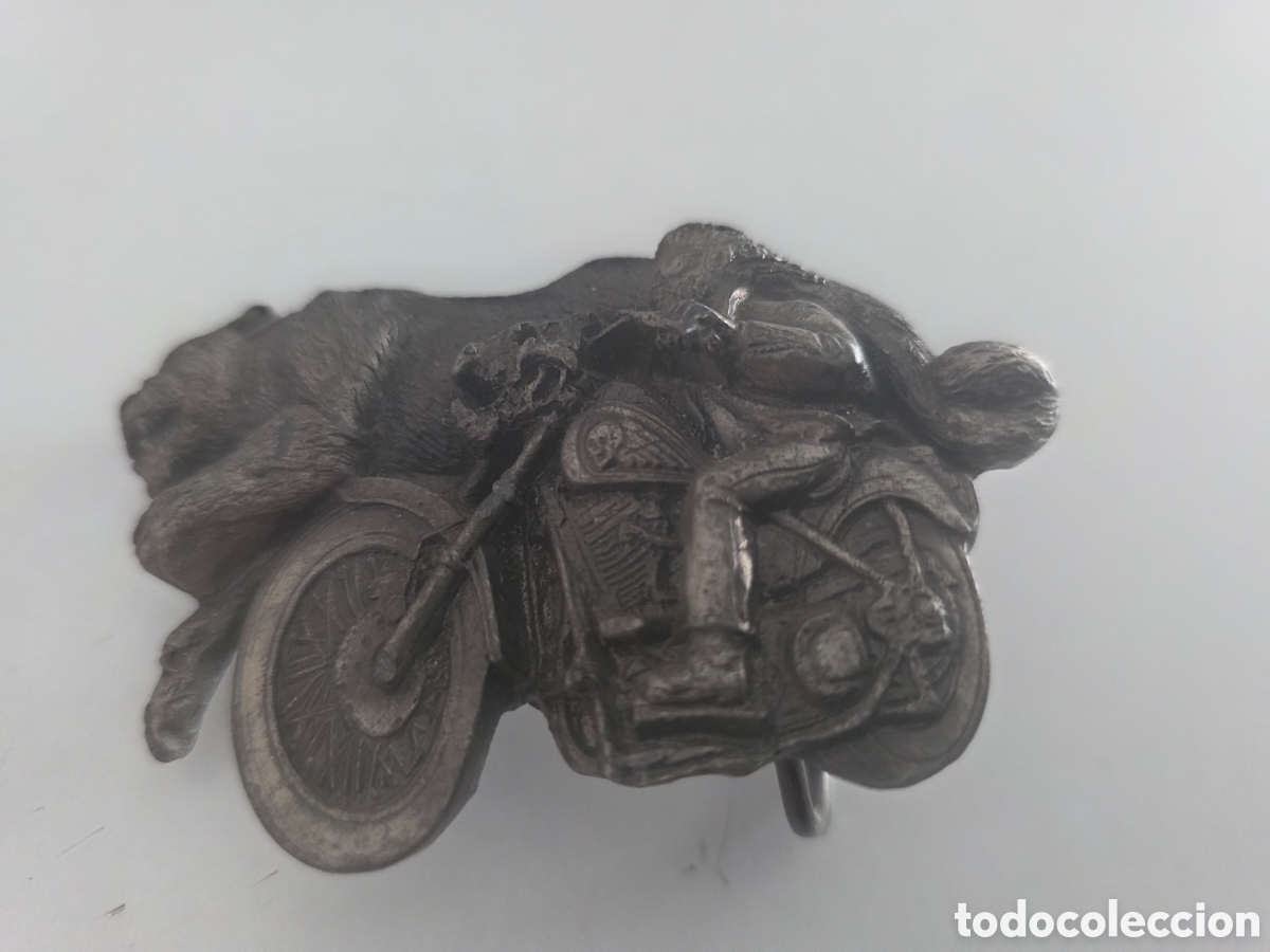 Vintage: hebilla vintage gap motocicleta biker n&ordm; 9007