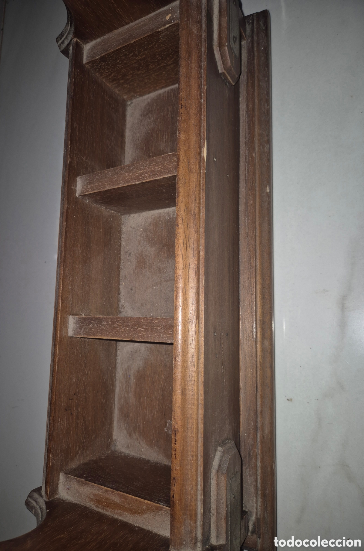 Vintage: Licorera vintage de madera - Foto 4