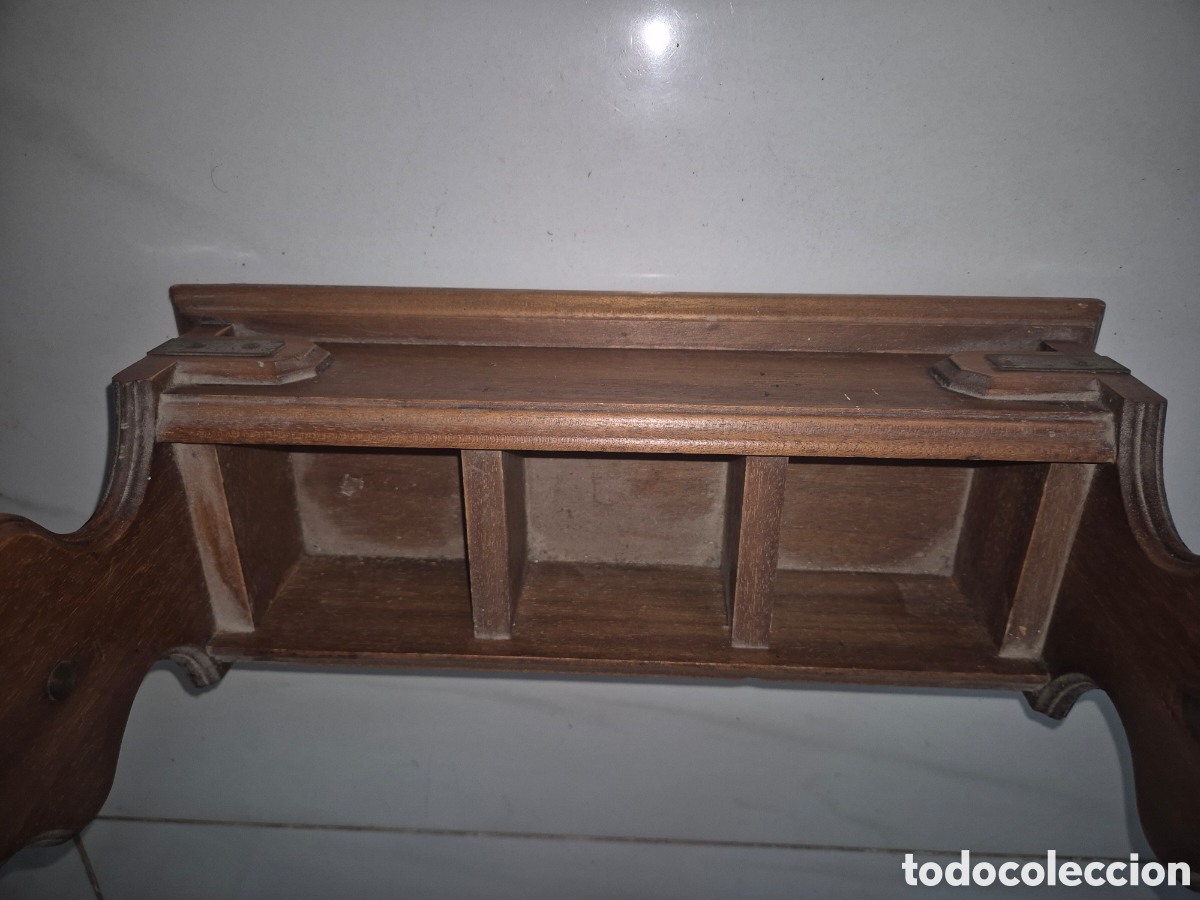 Vintage: Licorera vintage de madera - Foto 6