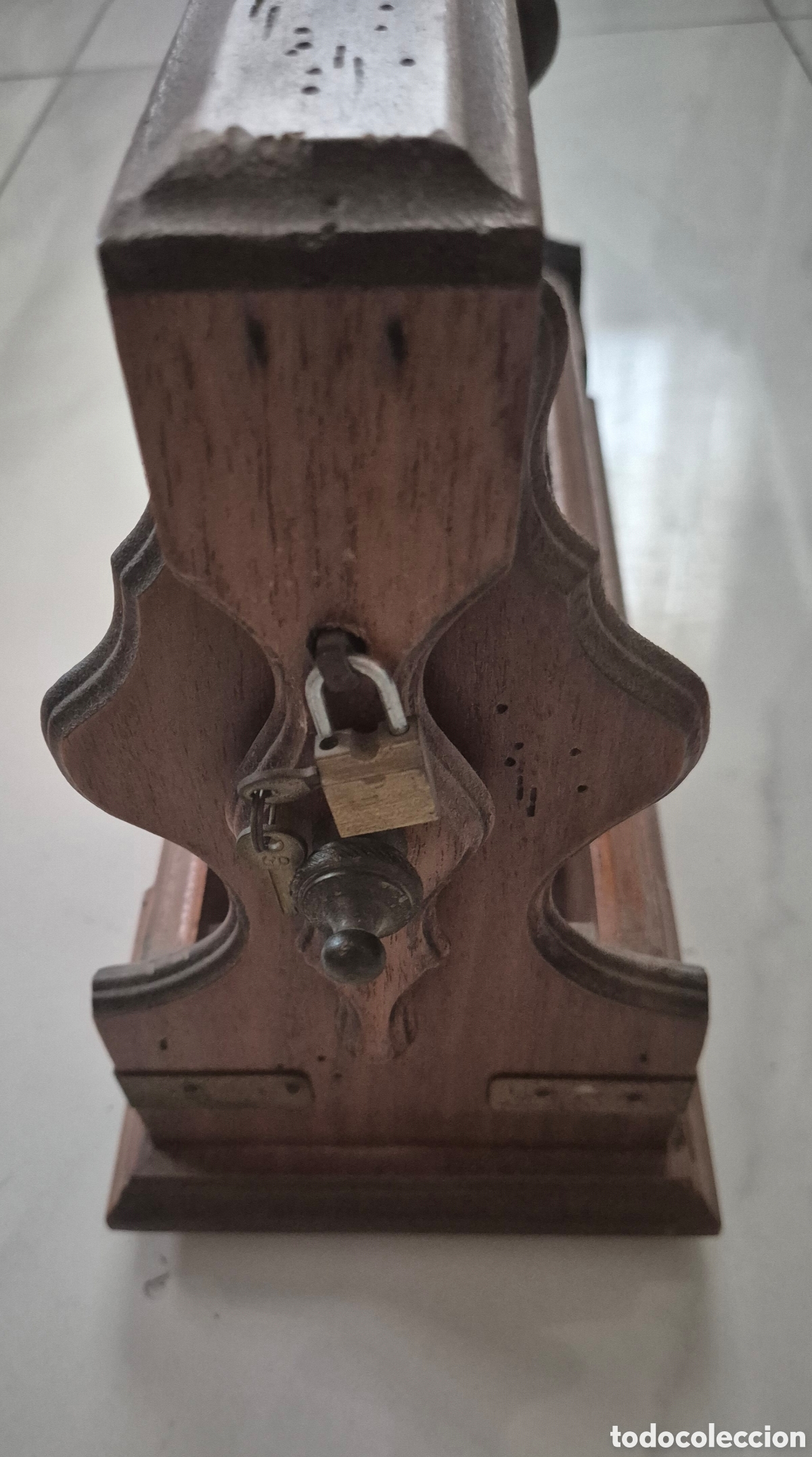 Vintage: Licorera vintage de madera - Foto 8