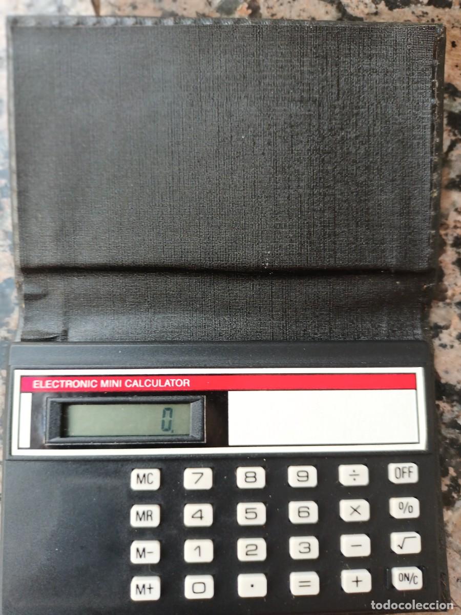 Vintage: CALCULADORA DE BOLSILLO VINTAGE ELECTRONIC MINI CALCULATOR S-842 MADE IN TAIWAN A&Ntilde;OS 80