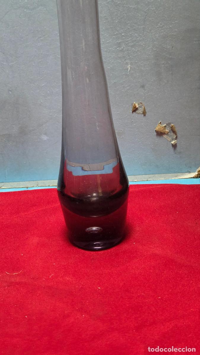Vintage: jarron de cristal opalina - Foto 2