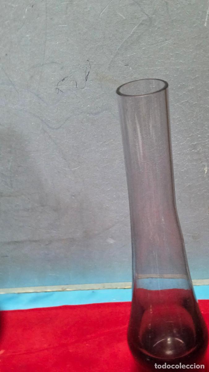 Vintage: jarron de cristal opalina - Foto 3