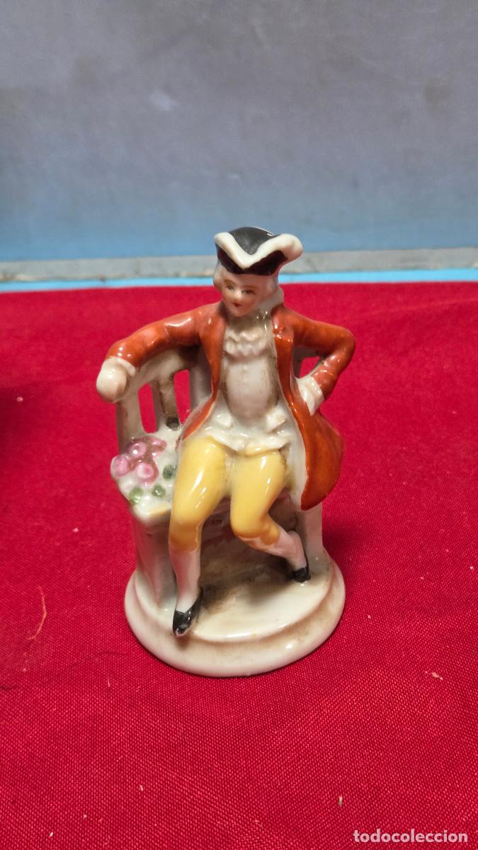 Vintage: figura de porcelana biscuit - Foto 2