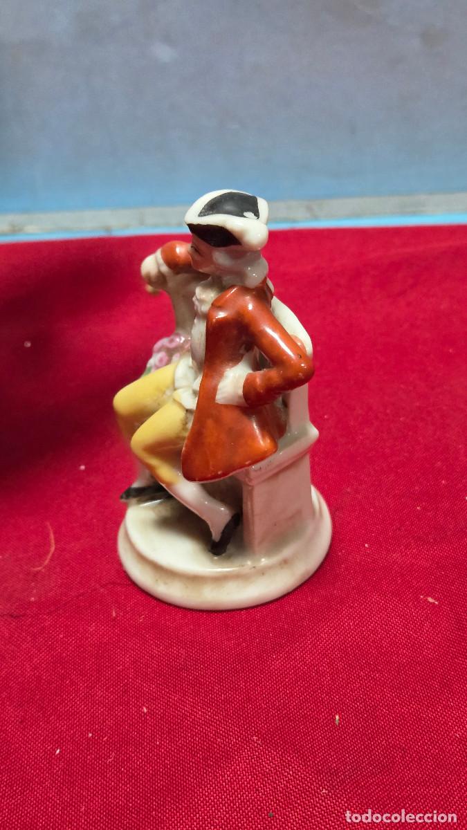 Vintage: figura de porcelana biscuit - Foto 3