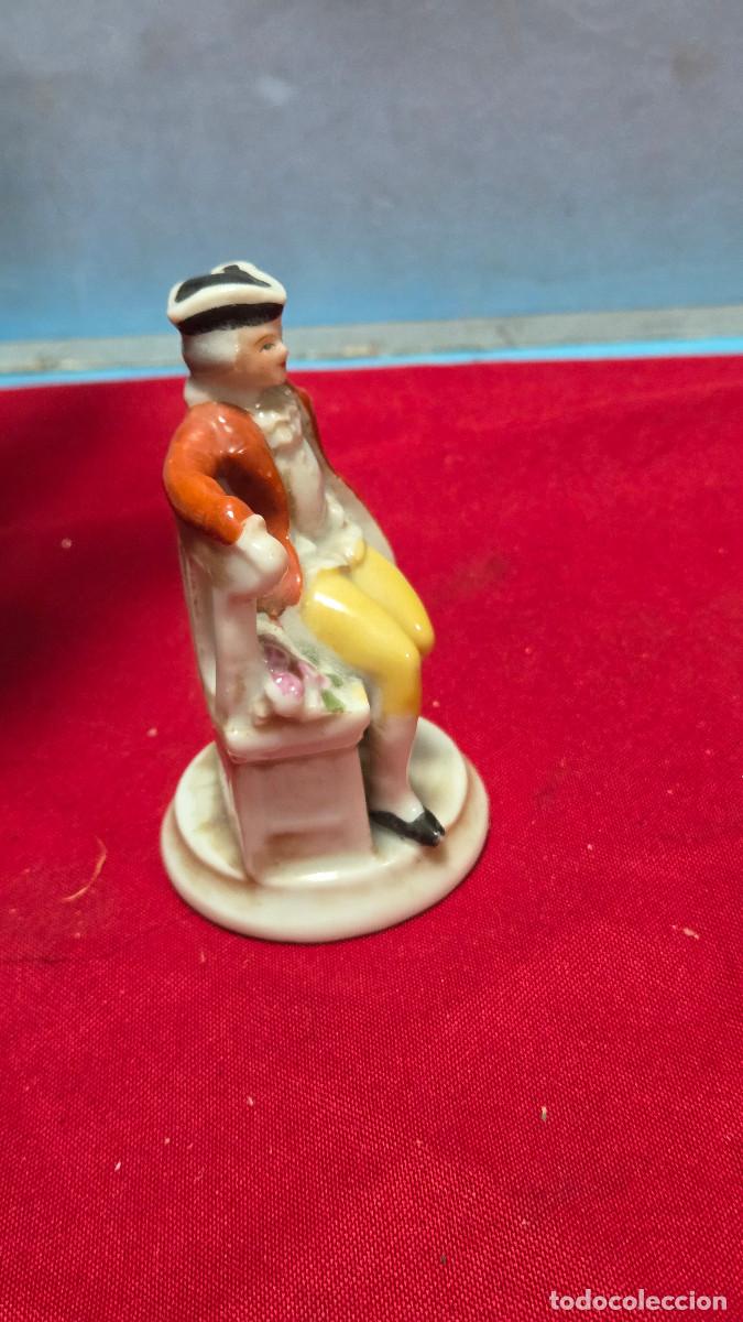 Vintage: figura de porcelana biscuit - Foto 6