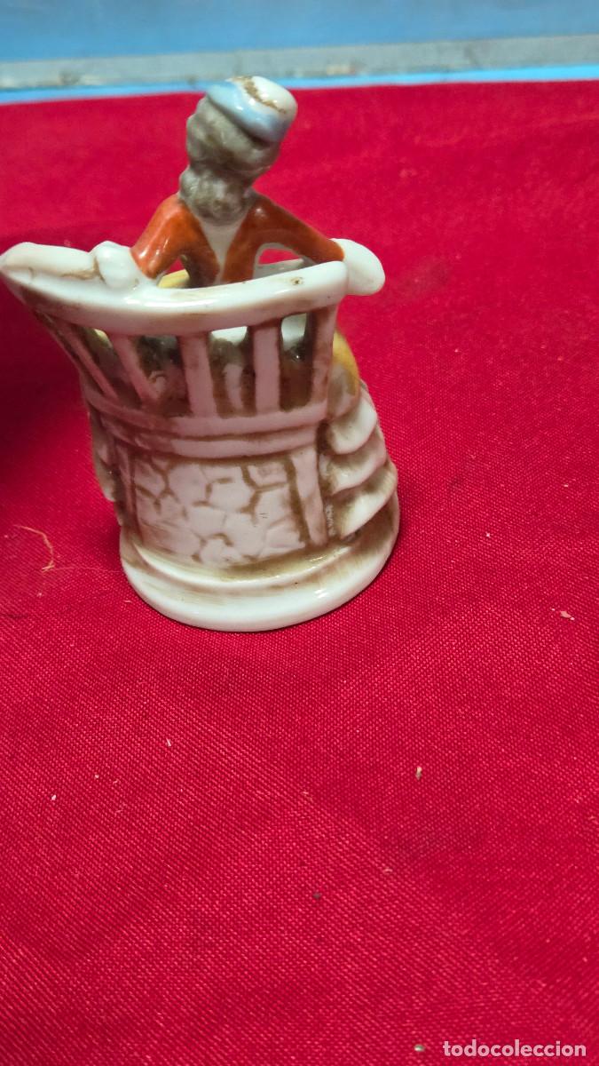 Vintage: figura de porcelana biscuit - Foto 3