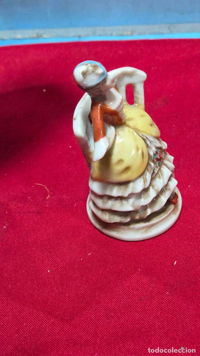 Vintage: figura de porcelana biscuit - Foto 5