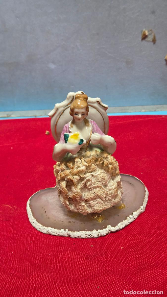 Vintage: figura de porcelana viscuit - Foto 1