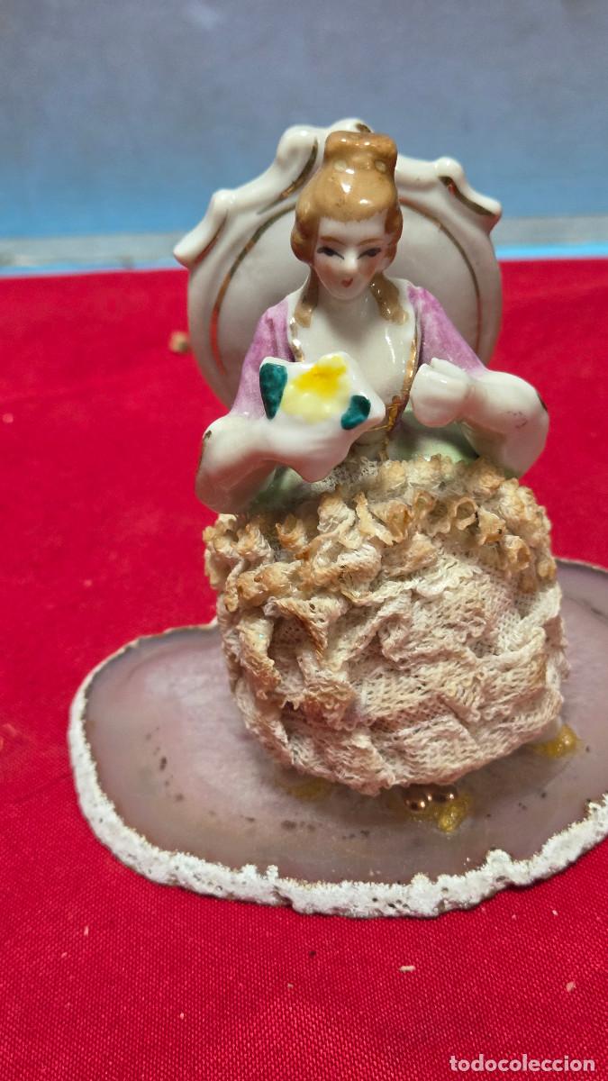 Vintage: figura de porcelana viscuit - Foto 2