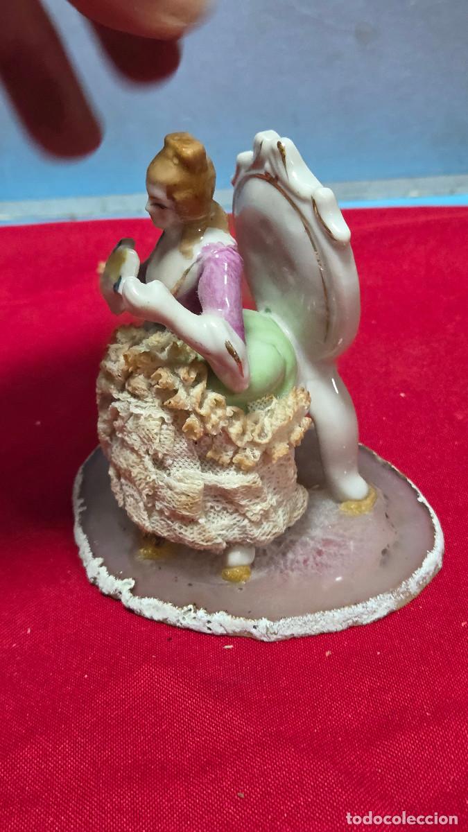 Vintage: figura de porcelana viscuit - Foto 3