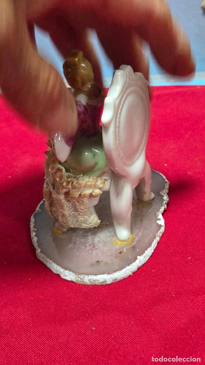 Vintage: figura de porcelana viscuit - Foto 4