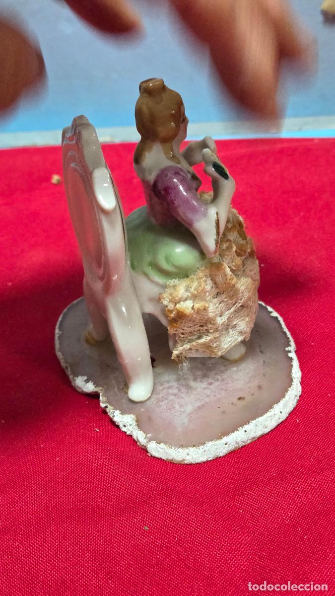 Vintage: figura de porcelana viscuit - Foto 5