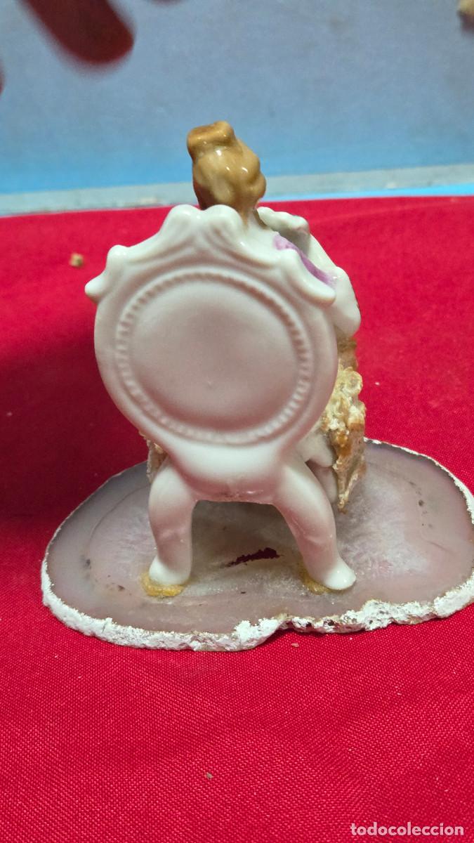 Vintage: figura de porcelana viscuit - Foto 6