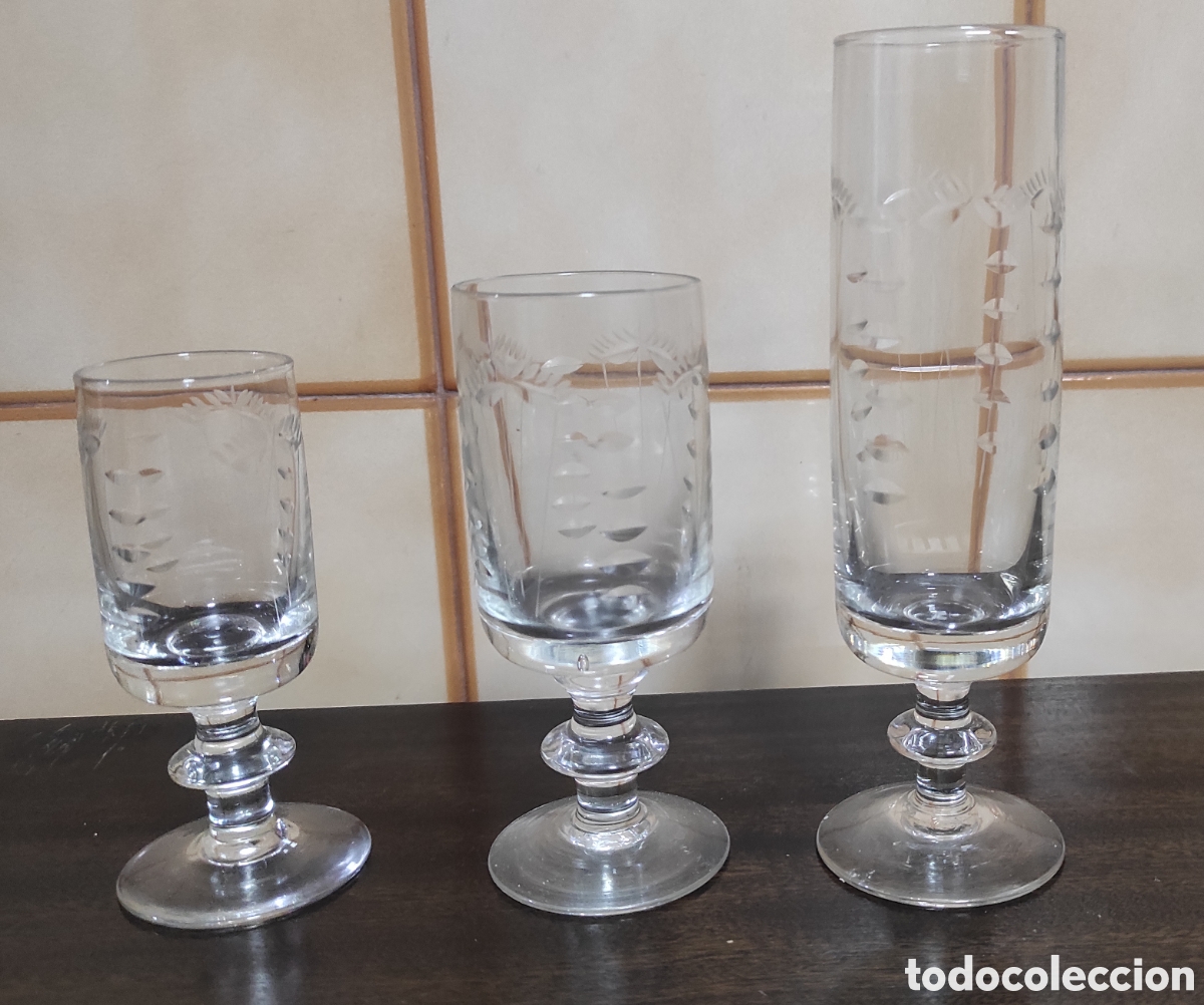 Vintage: CRISTALER&Iacute;A 35 COPAS - Foto 1
