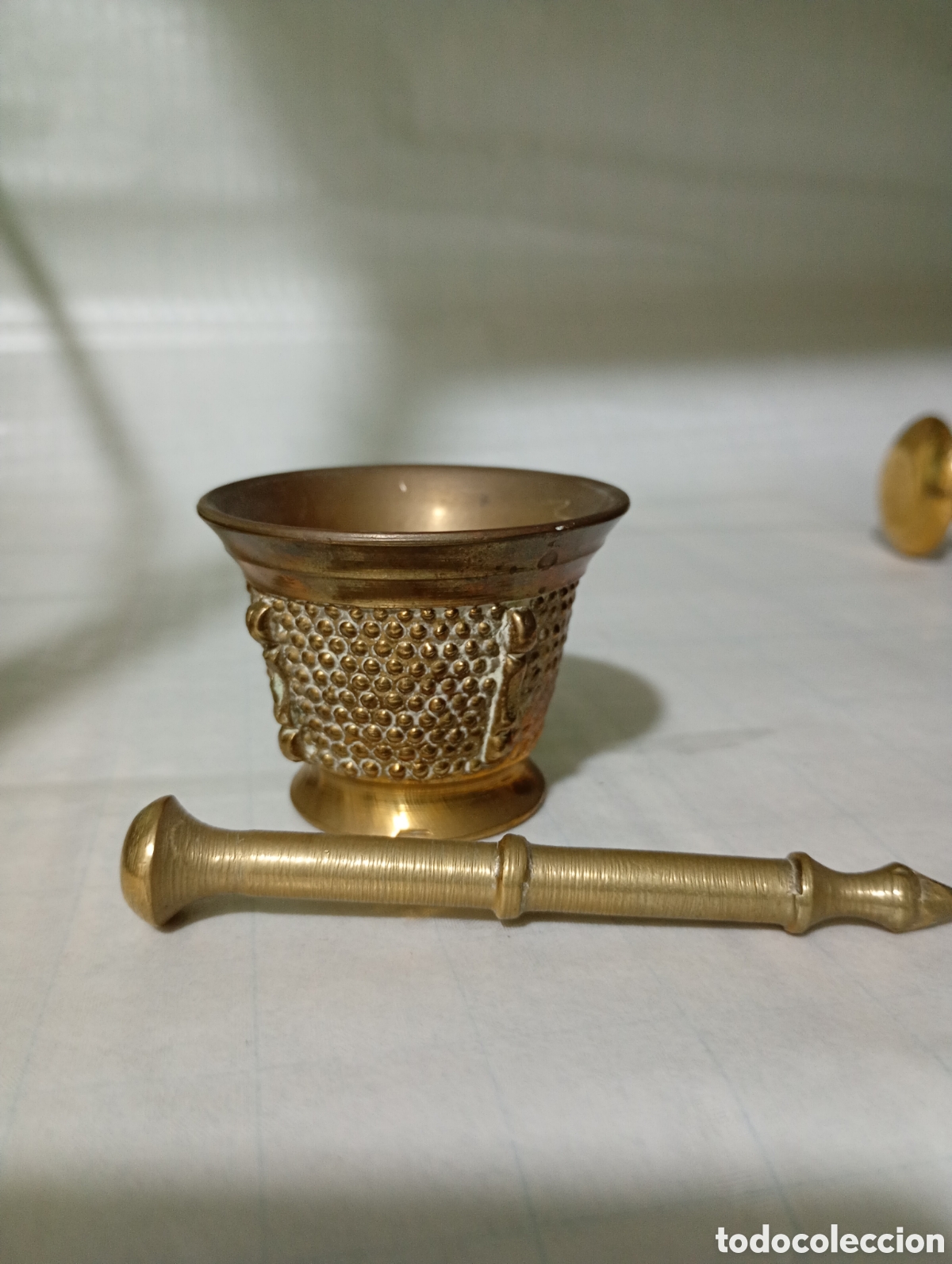 Vintage: Almirez de Bronce, tres morteros - Foto 6