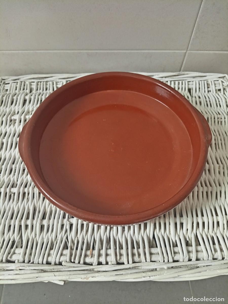 Vintage: Cazuela de Barro Tradicional 24 cm - Foto 1