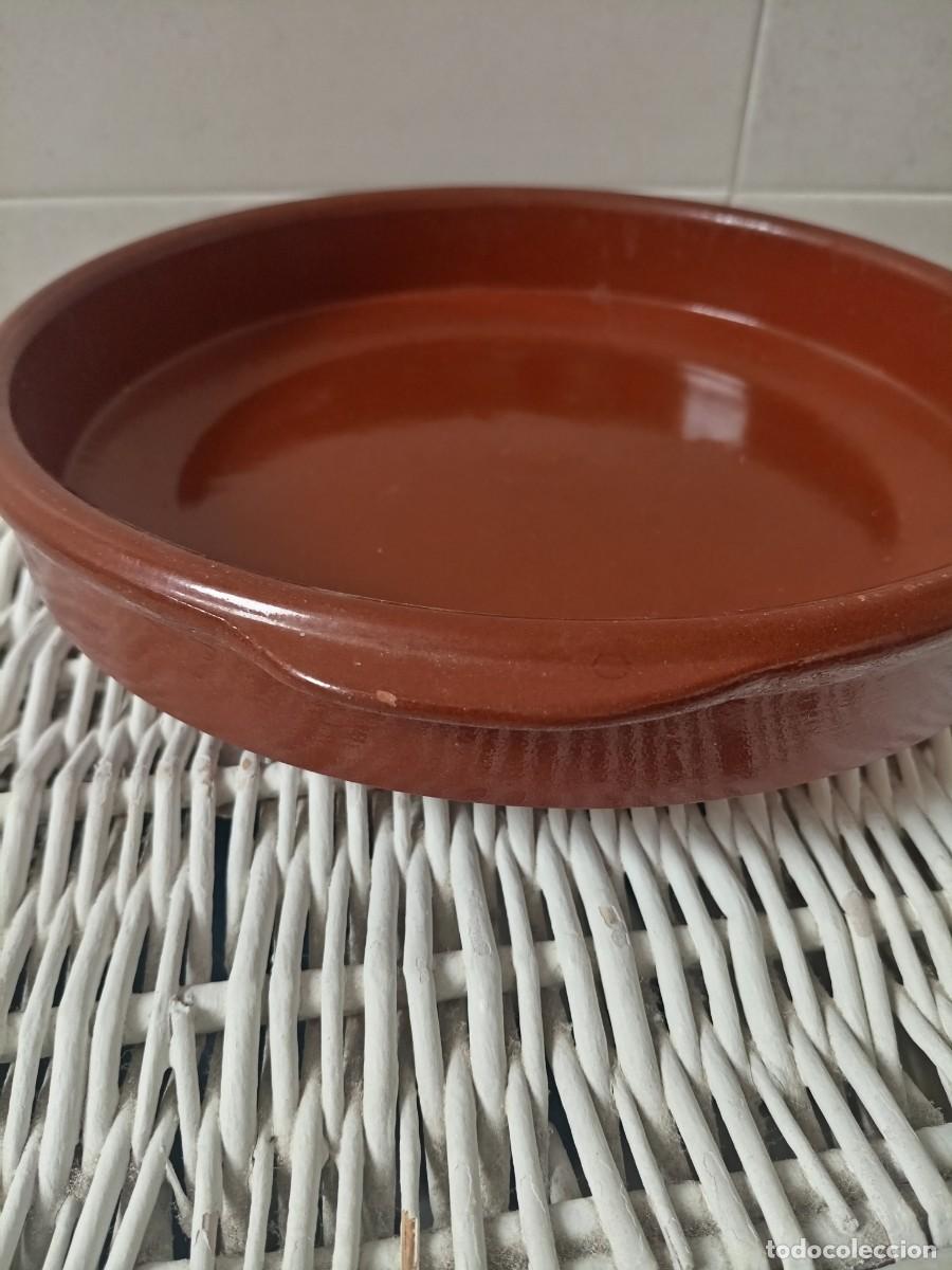 Vintage: Cazuela de Barro Tradicional 24 cm - Foto 4