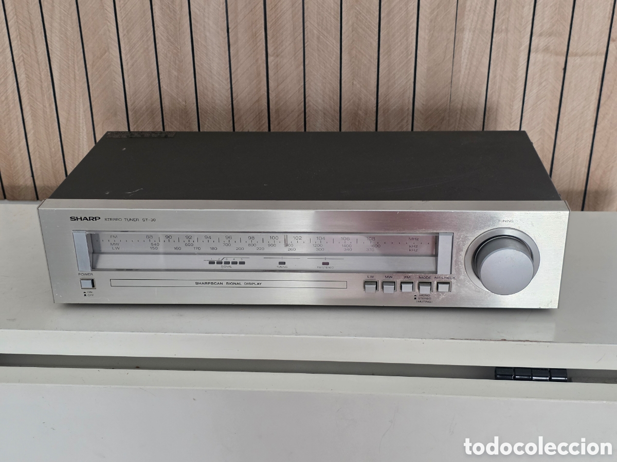 Vintage: sintonizador sharp st-30h vintage made in japan