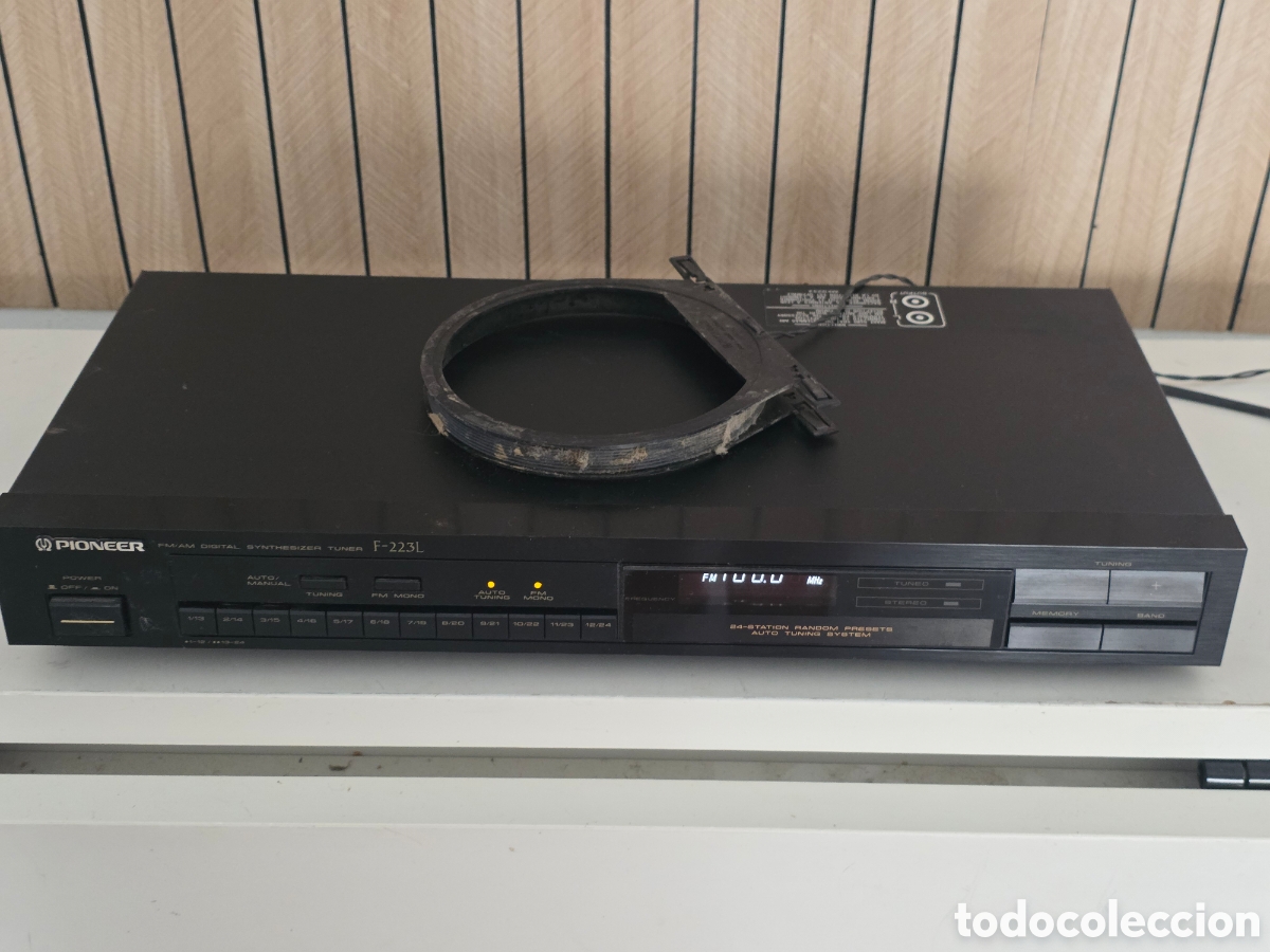 Vintage: sintonizador pioneer f-223l fm/am vintage
