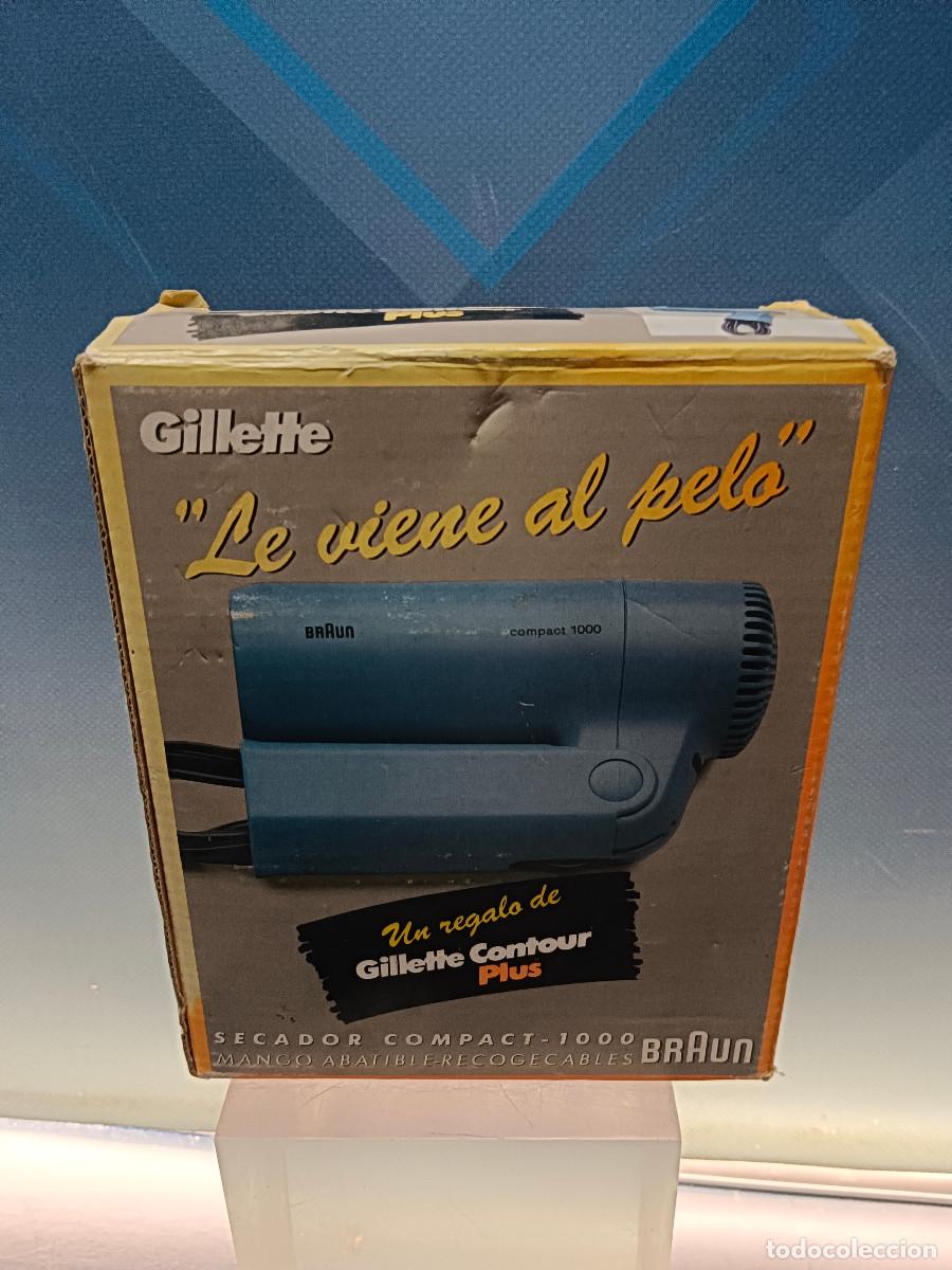 Vintage: Secador de pelo, vintage, en su caja, Braun