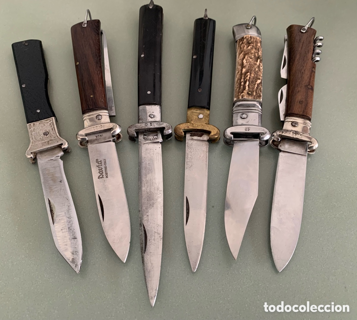 Vintage: Navajas extractoras lote de 6