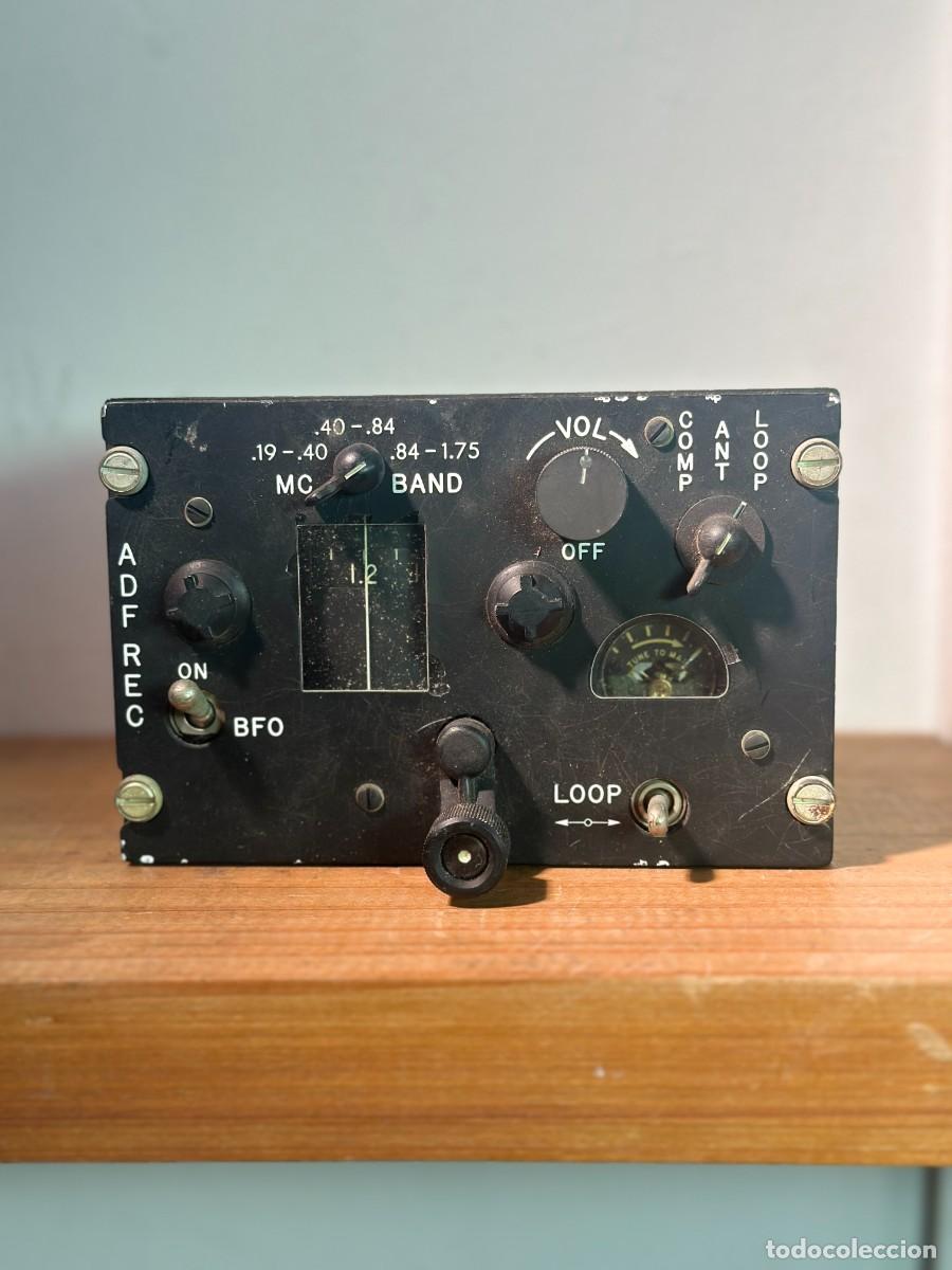 Vintage: Aircraft Radio Corp. C-2275/ARN &ndash; Panel de Control de Receptor ADF para Aviaci&oacute;n &ndash; 28 V DC