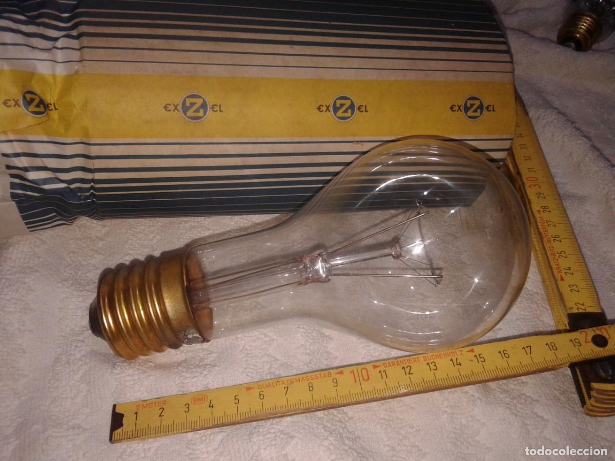 Vintage: Bombilla exZel 300W, casquillo grande, Vintage, TR