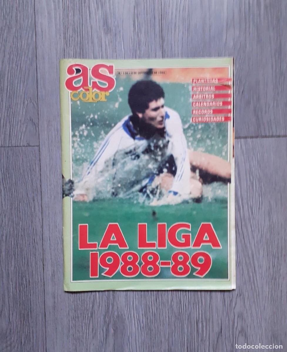Vintage: REVISTA AS COLOR LA LIGA 1988-89 N&ordm; 136 04/09/1988