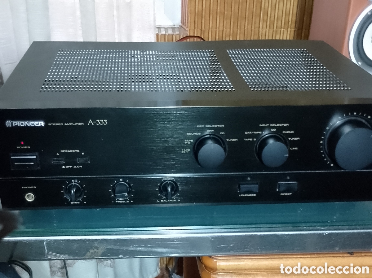 Vintage: Amplificador Pioneer A-333 Made in Japan Revisado