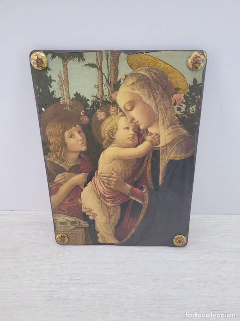 Vintage: CUADRO DE MADERA RELIGIOSO - Foto 2