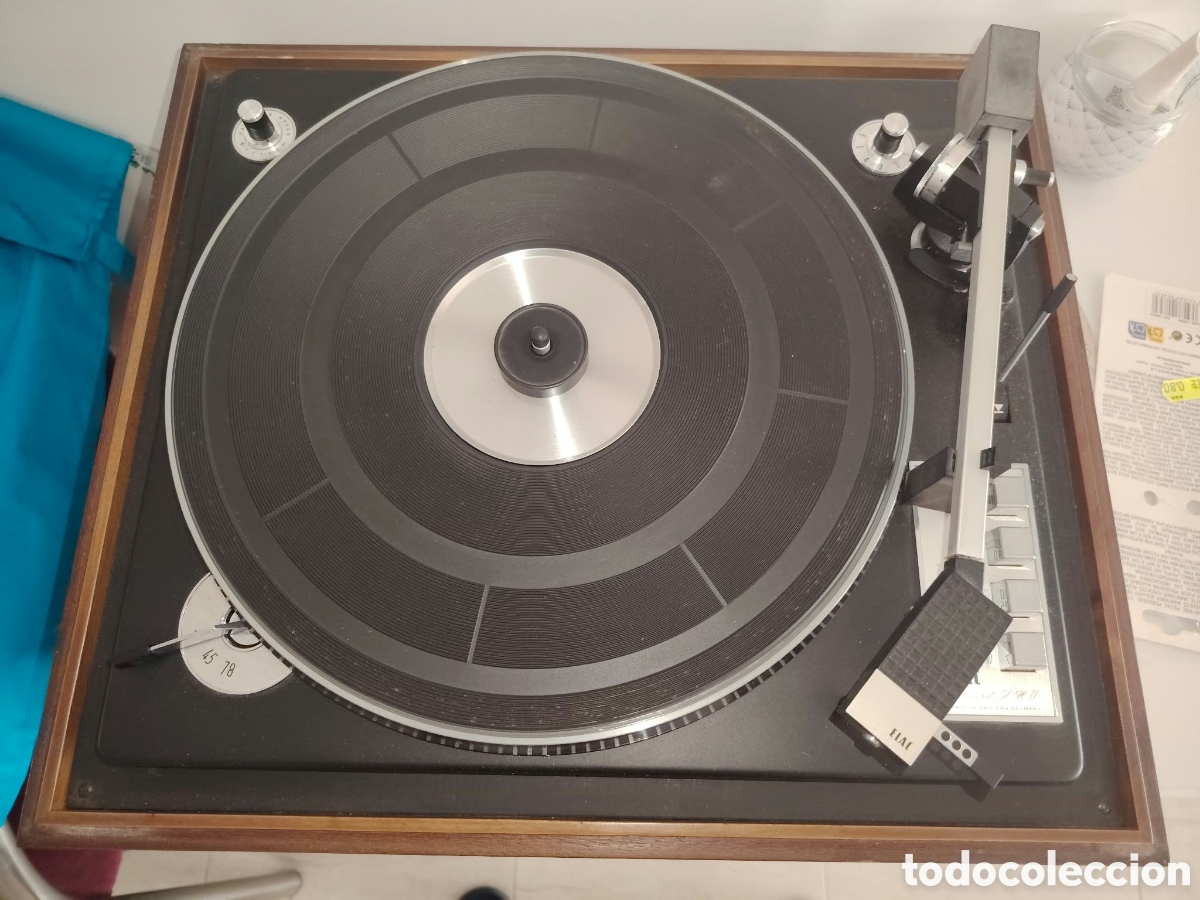 Vintage: Tocadiscos alem&aacute;n elac miracord 50h II ,