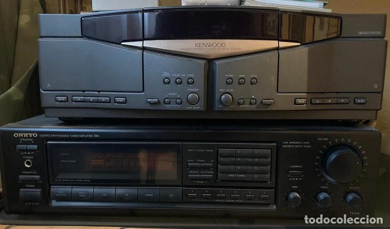 Vintage: Equipo de Sonido Hi-Fi Vintage Onkyo + Kenwood (Con Mando)