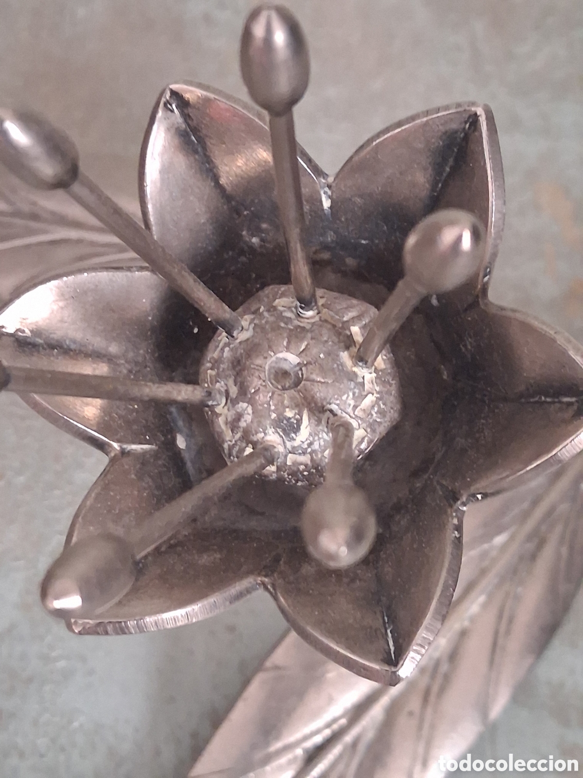 Vintage: Cenicero flor soporte - Foto 3