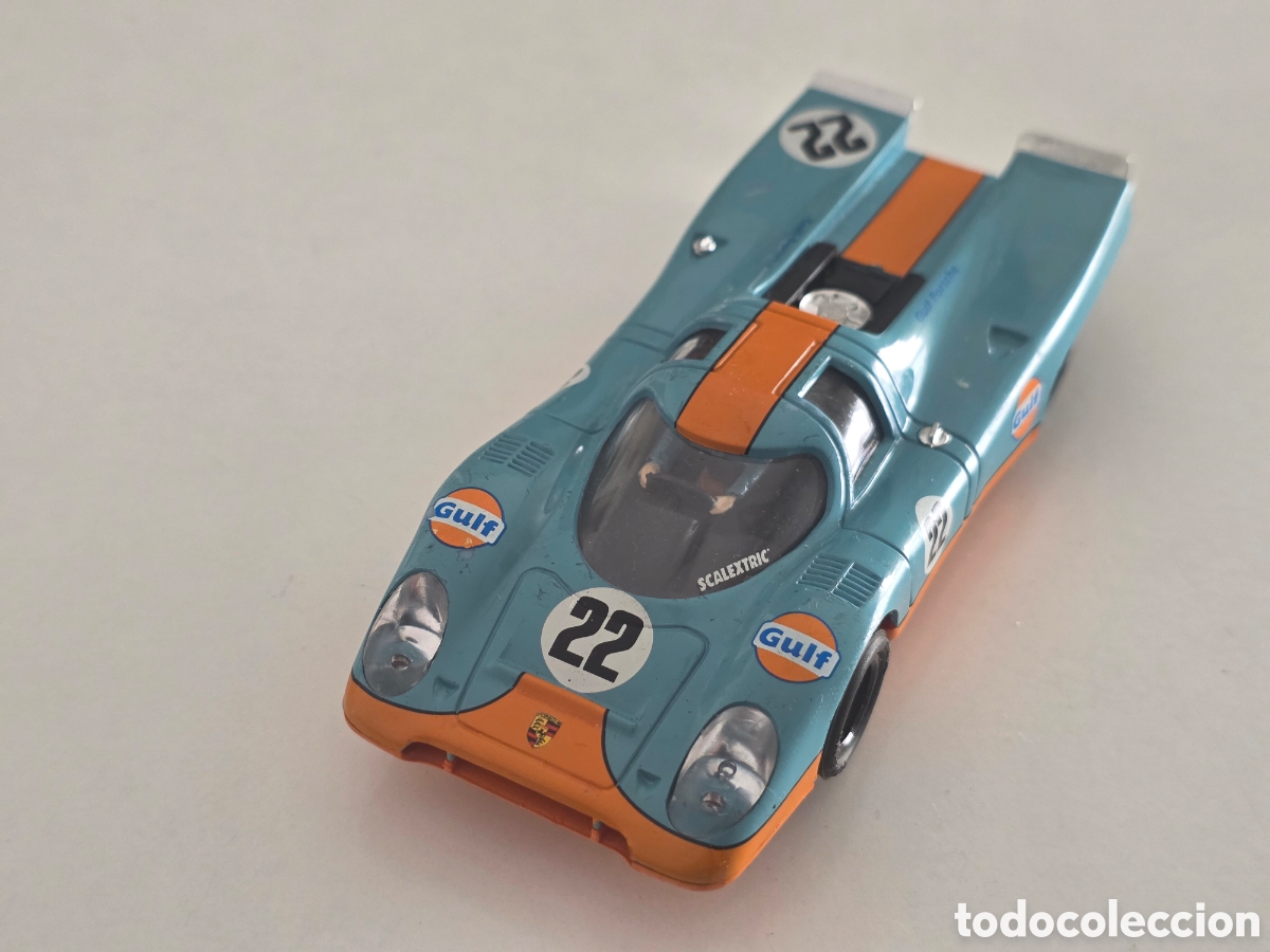 Vintage: porsche 917 gulf n&ordm;22 scalextric c-46