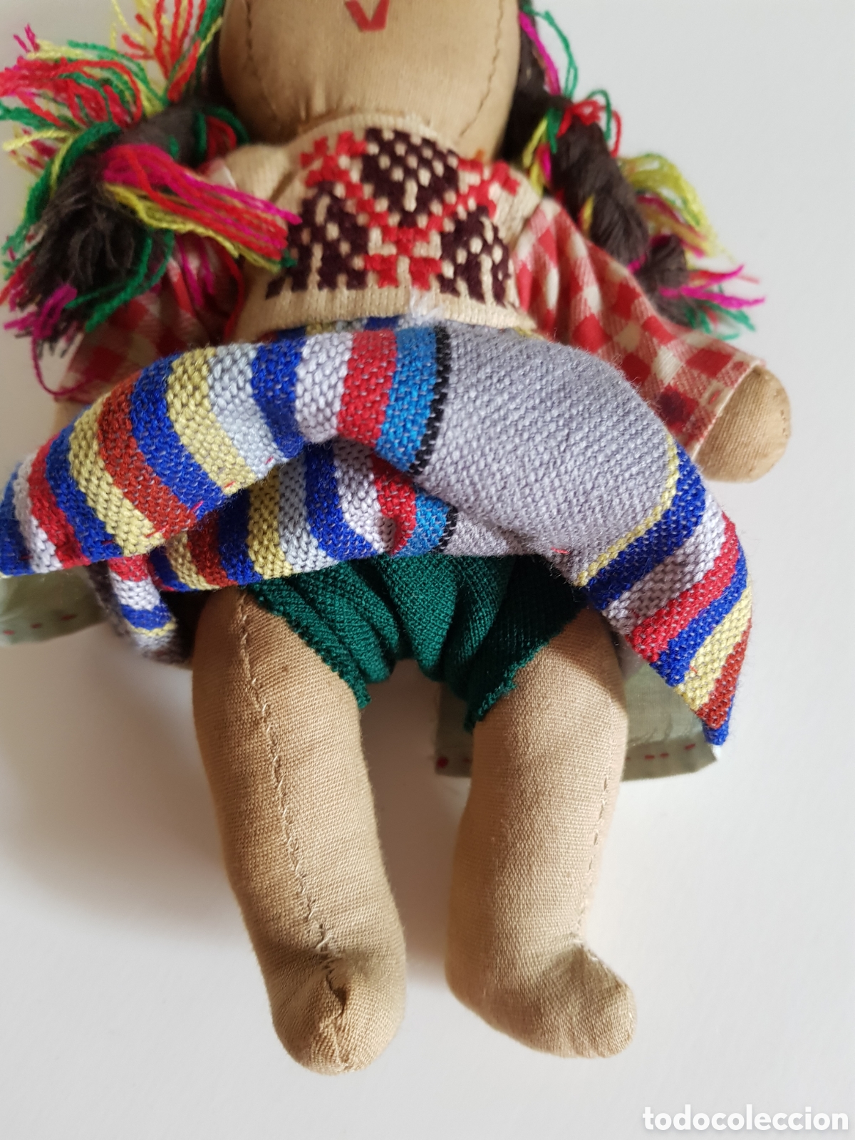 Vintage: Antigua mu&ntilde;eca mexicana Lele - Foto 2