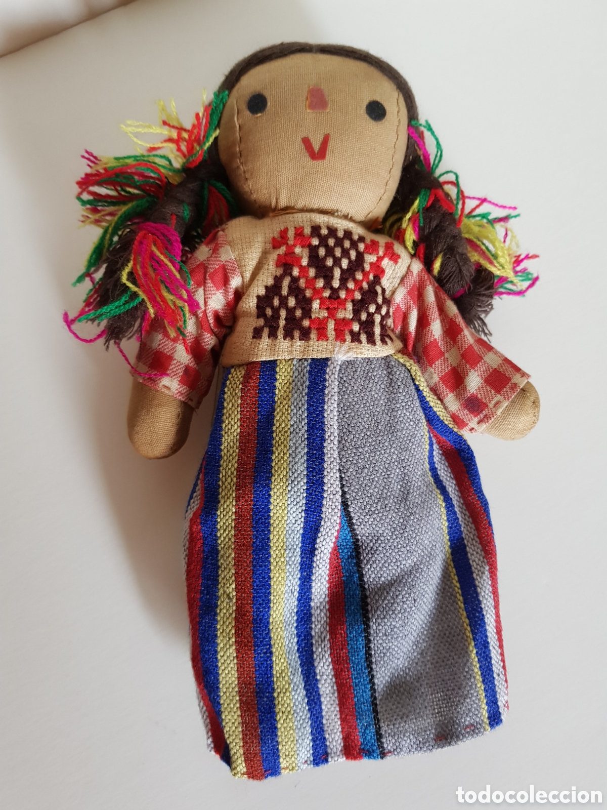 Vintage: Antigua mu&ntilde;eca mexicana Lele