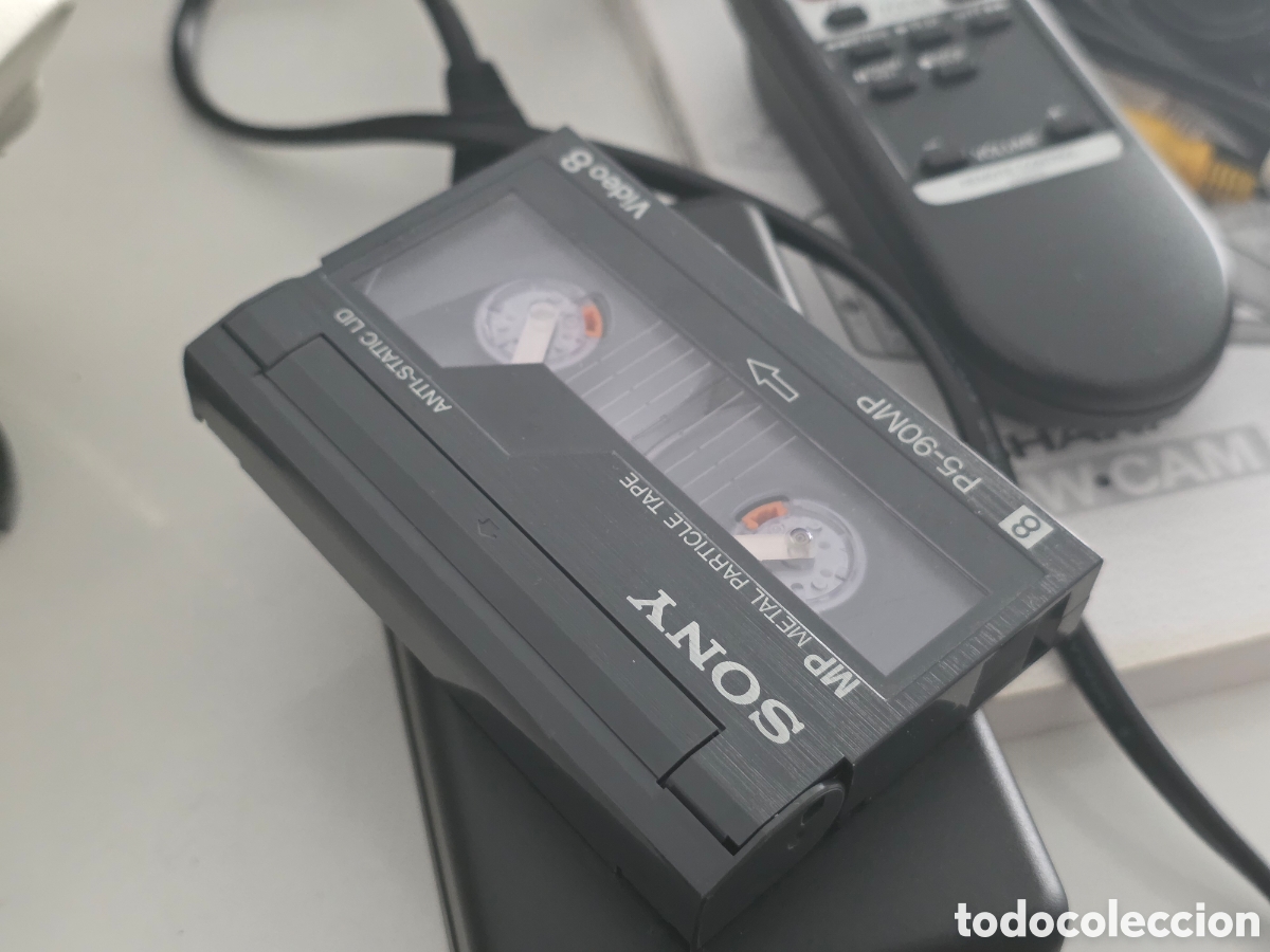 Vintage: videoc&aacute;mara sharp viewcam vl-a10 video8 8mm completa - Foto 10