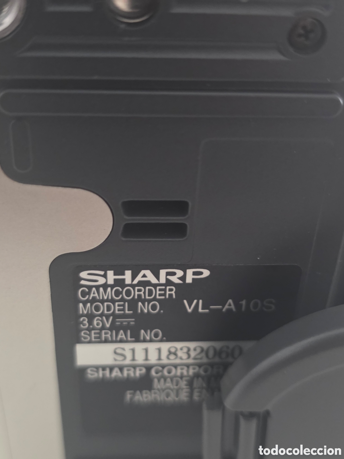 Vintage: videoc&aacute;mara sharp viewcam vl-a10 video8 8mm completa - Foto 24